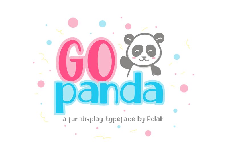 Go Panda Schriftart