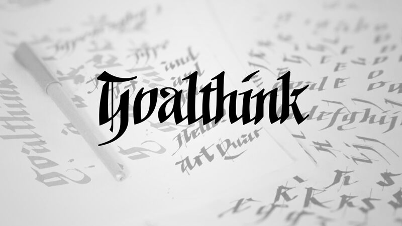 Goalthink Druh písma
