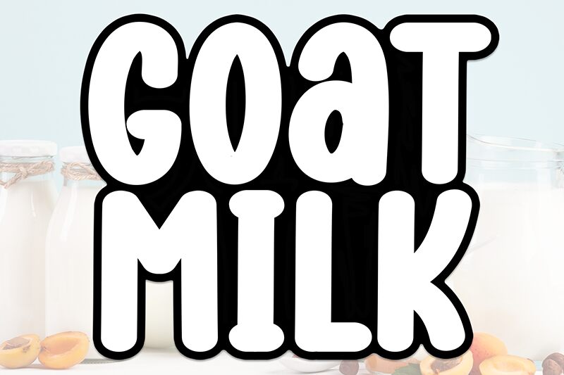 Goat Milk الخط 