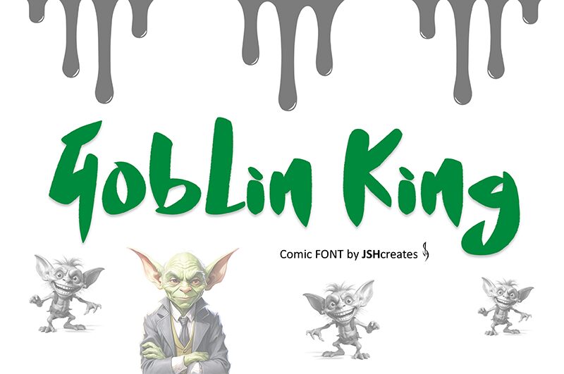 Goblin King Schriftart