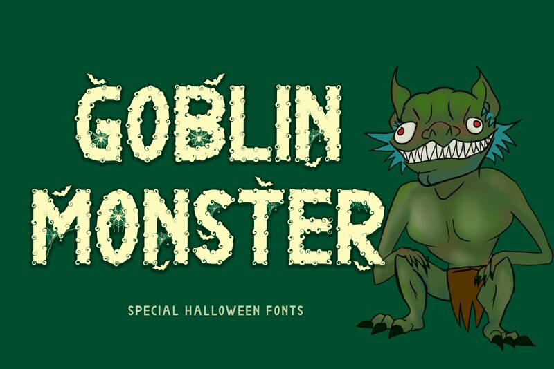 Goblin Monster Czcionka