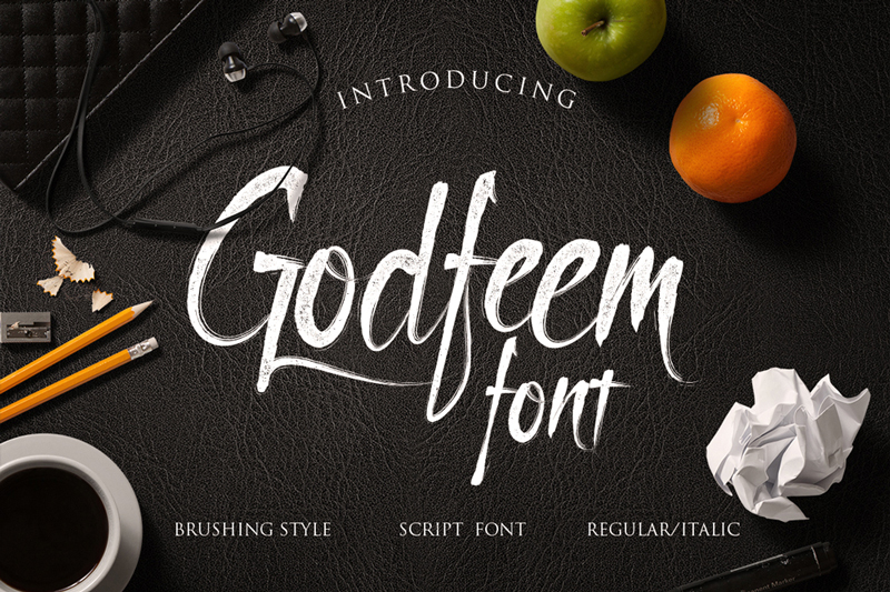 Godfeem Schriftart