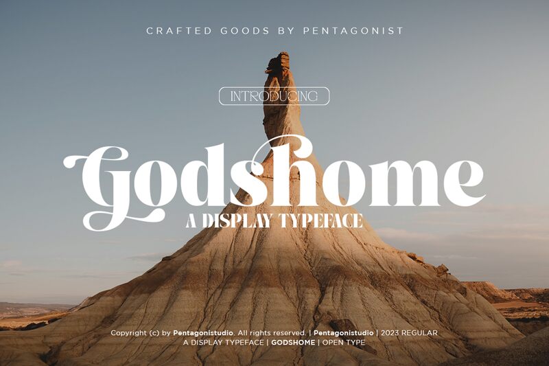 Godshome Czcionka