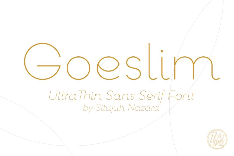 Goeslim Druh písma