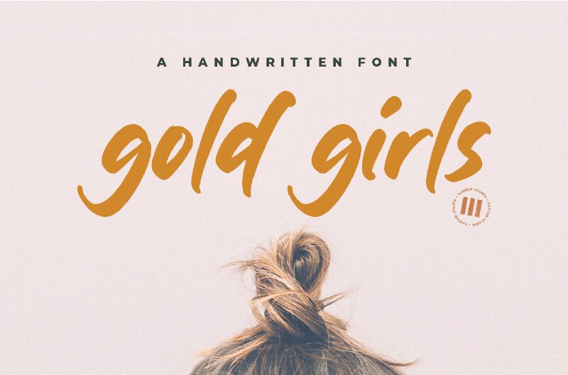 Gold Girls Schriftart