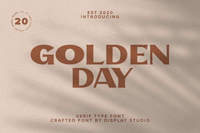 Golden Day Druh písma