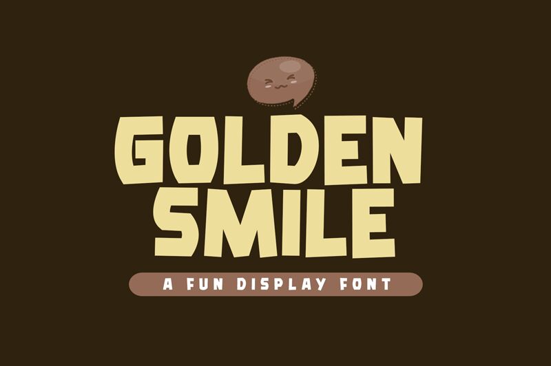 Golden Smile Schriftart