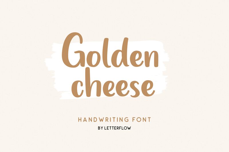 GoldenCheese-Regular — 字体展示