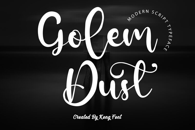Golem Dust Schriftart