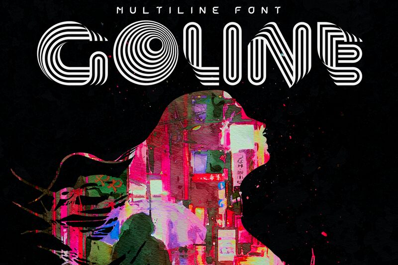 Goline Display Schriftart