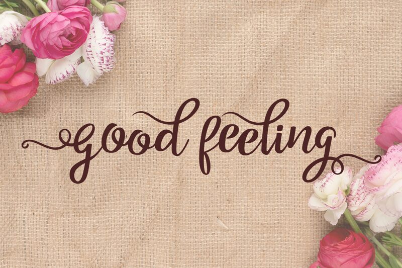 Good Feeling Script Czcionka