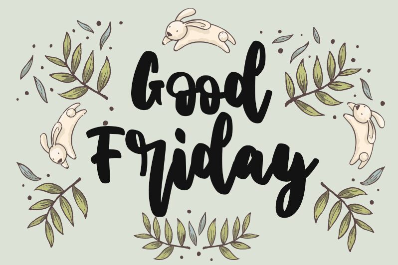 Good Friday - Personal Use — Schriftpräsentation