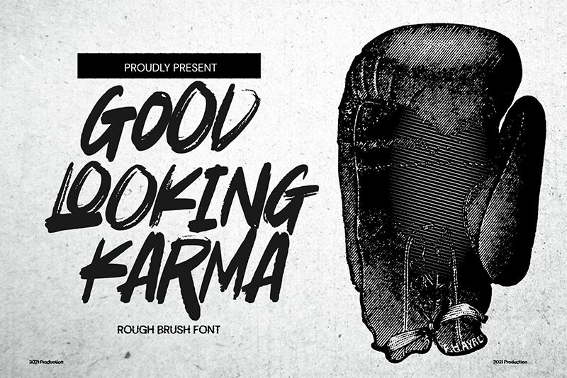 Good Looking Karma Schriftart