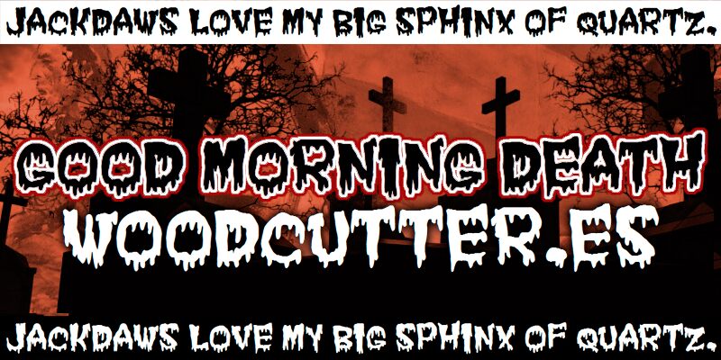 Good Morning Death Carattere