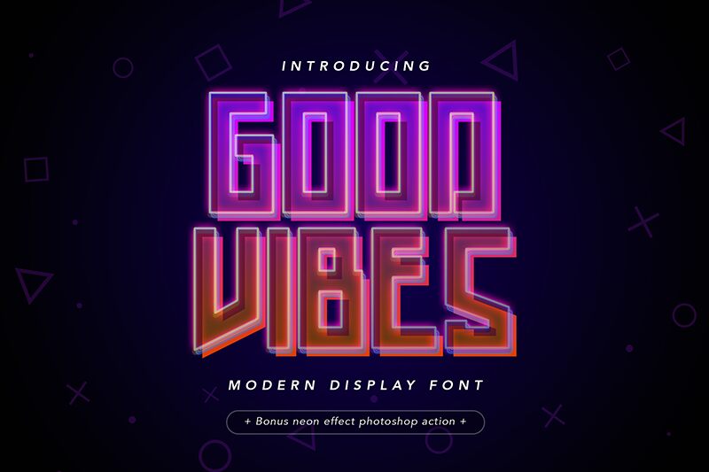 Good Vibes Schriftart