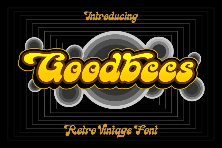 Goodbees Schriftart