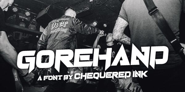 Gorehand Czcionka