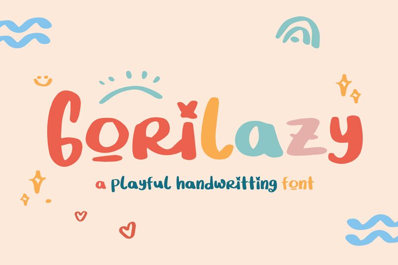 Gorilazy Schriftart