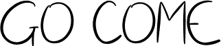 Go Come Demo Sans Serif