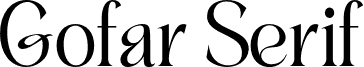 Gofar Serif - Personal Use Regular