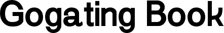 Gogating Book ExtraBold