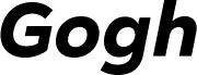 Gogh Extra Bold Italic