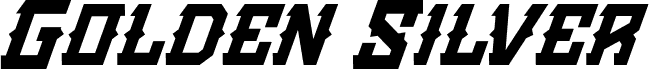 Golden Silver Italic
