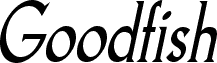 Goodfish Italic