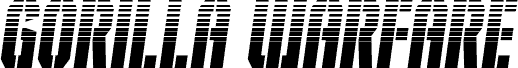 Gorilla Warfare Halftone SemIt