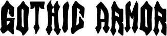 Gothic Armor