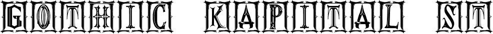 Gothic Kapital St
