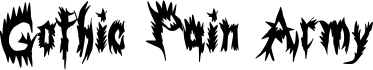 Gothic Pain Army