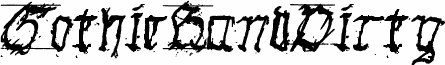 GothicHandDirty Bold