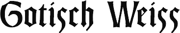 GotischWeissUNZ1A-Italic