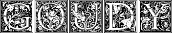 Goudy Initialen