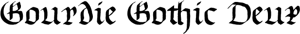 Gourdie Gothic Deux