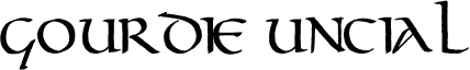 Gourdie Uncial