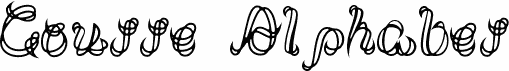 Goutte Alphabet