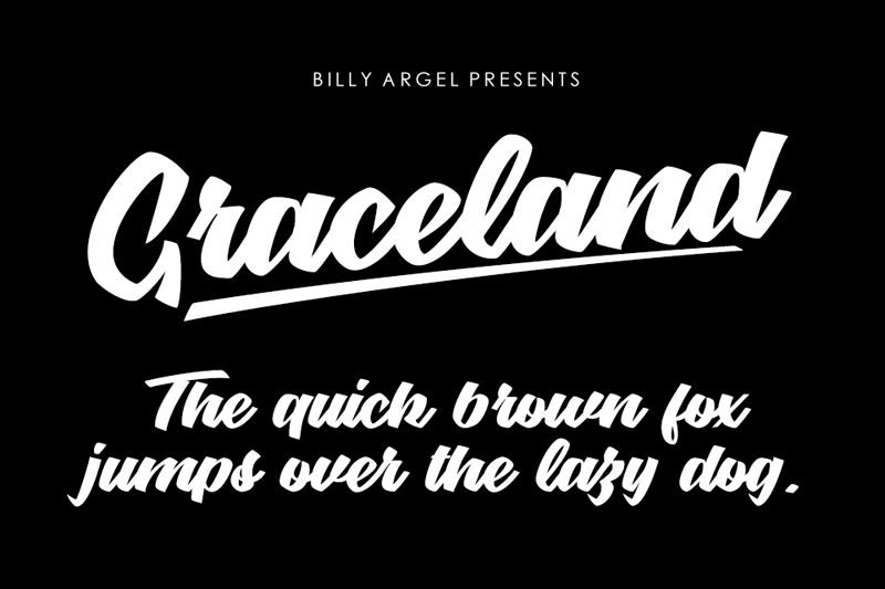Graceland Schriftart