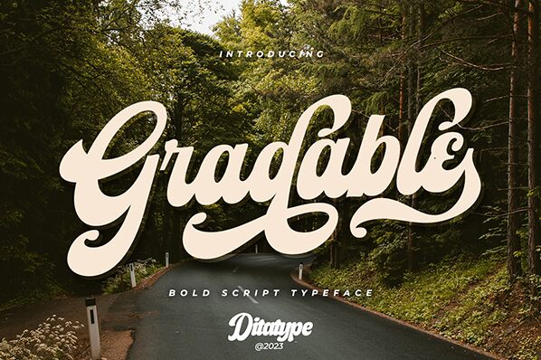 Gradable Czcionka