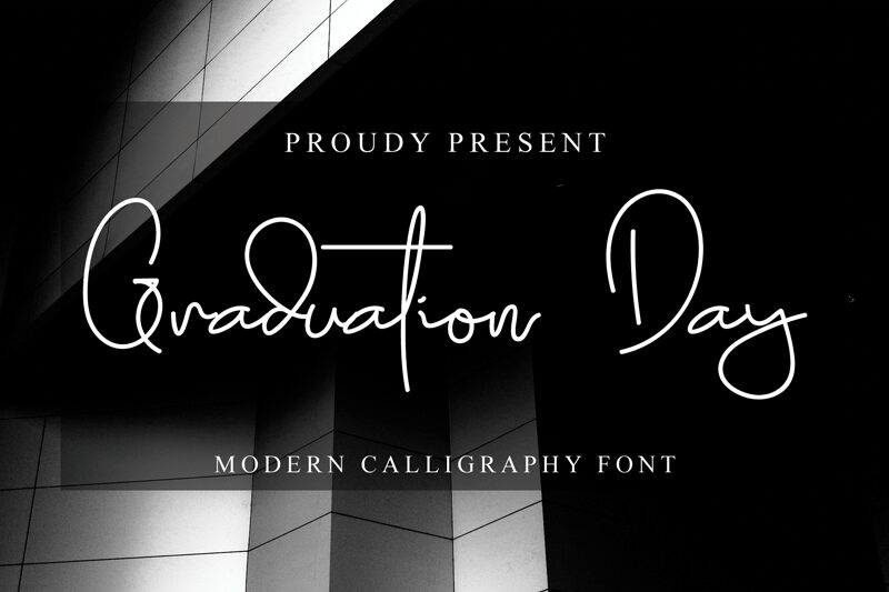 Graduation Day Schriftart
