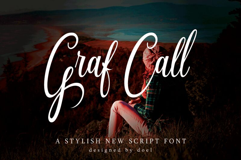Graf Call Druh písma