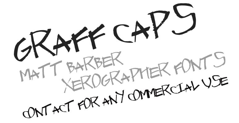 GraffCaps Czcionka