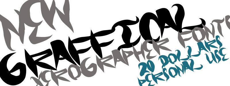 Graffical Schriftart