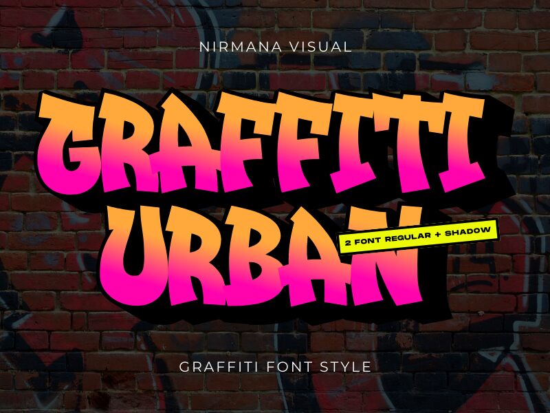 Graffiti Urban Schriftart