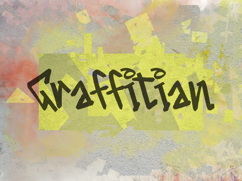 g Graffitian Carattere