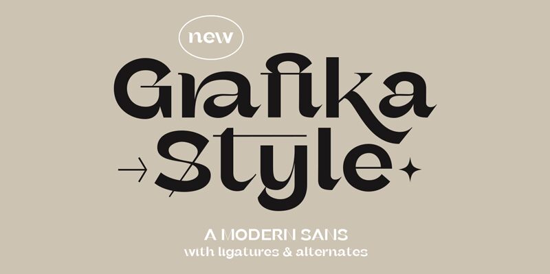 Grafika Schriftart