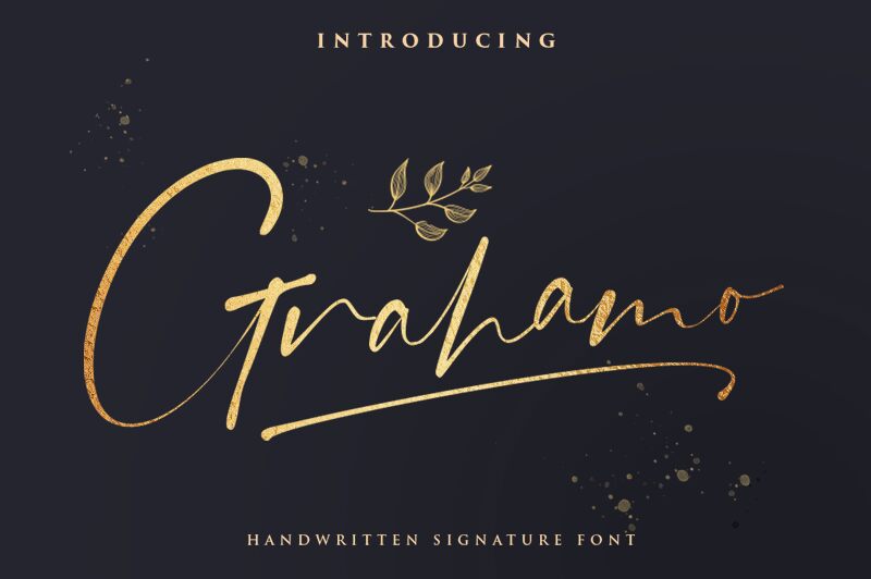 Grahamo Schriftart