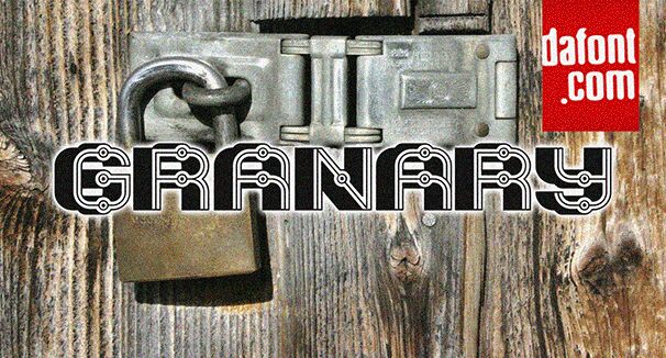 Granary Regular — Prezentácia písma