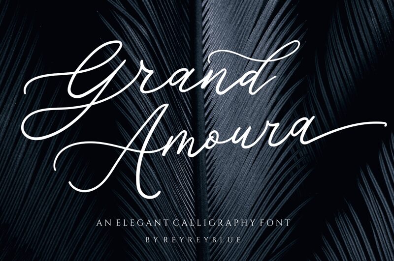 Grand Amoura Czcionka